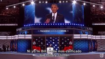 Contundente discurso de Barack Obama en la Convención Demócrata