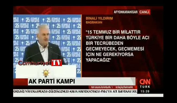 Binali Yıldırım: FETÖ AK Parti döneminde doğmadı, AK Parti döneminde palazlanmadı