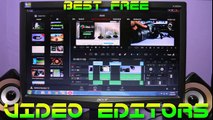 Top 3 Best Video Editing Software for Windows 7,Windows 8(8.1),Windows 10 & Mac (FREE) 2016