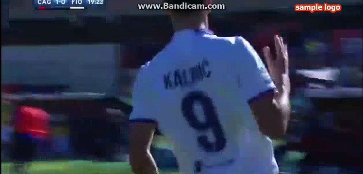 1-1 Nikola Kalinic Goal HD - Cagliari 1-1 AC Fiorentina 23.10.2016 HD