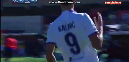 1-1 Nikola Kalinic Goal HD - Cagliari 1-1 AC Fiorentina 23.10.2016 HD