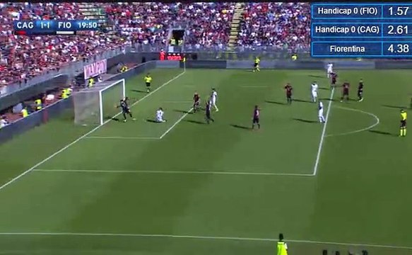 Nikola Kalinić Goal HD - Cagliari 1-1 Fiorentina 23.10.2016 HD