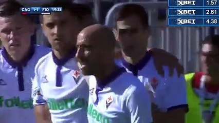 Nikola Kalinić Goal HD - Cagliari 1-1 Fiorentina - 23.10.2016 HD