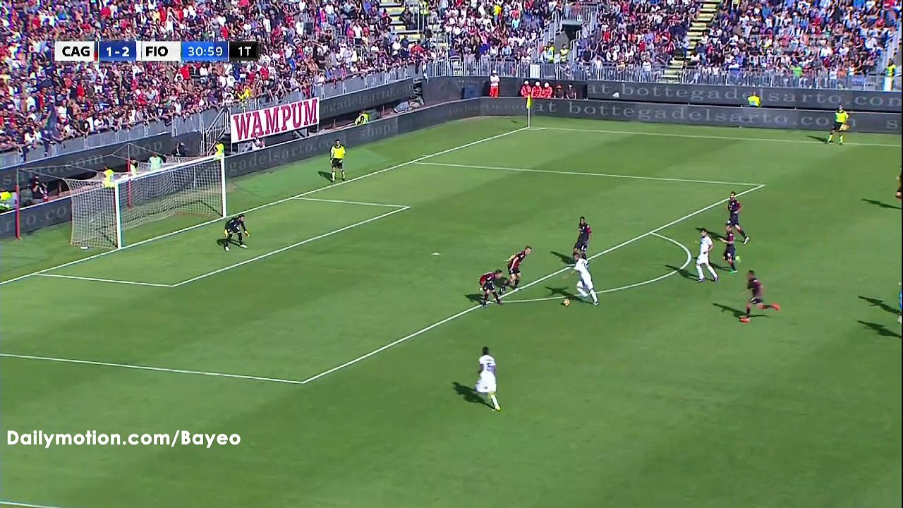 Federico Bernardeschi Goal HD - Cagliari 1-3 Fiorentina - 23-10-2016