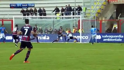 Crotone 0-1 Napoli Goal Callejon 23.10.2016