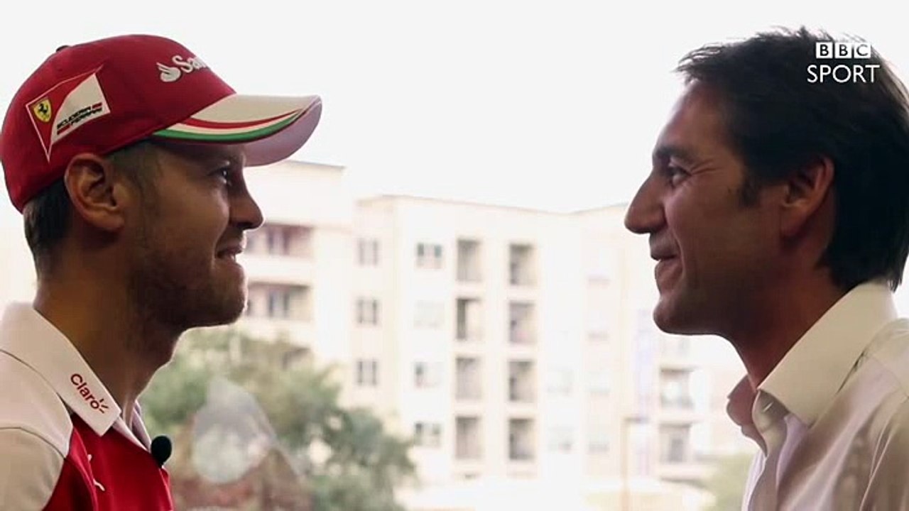 BBC Sport: Up close and personal with Sebastian Vettel (2016 US Grand Prix)