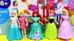 Disney Princess MagiClip Dolls Ride Roominate Ferris Wheel & Amusement Park + Barbie & Polly Pocket