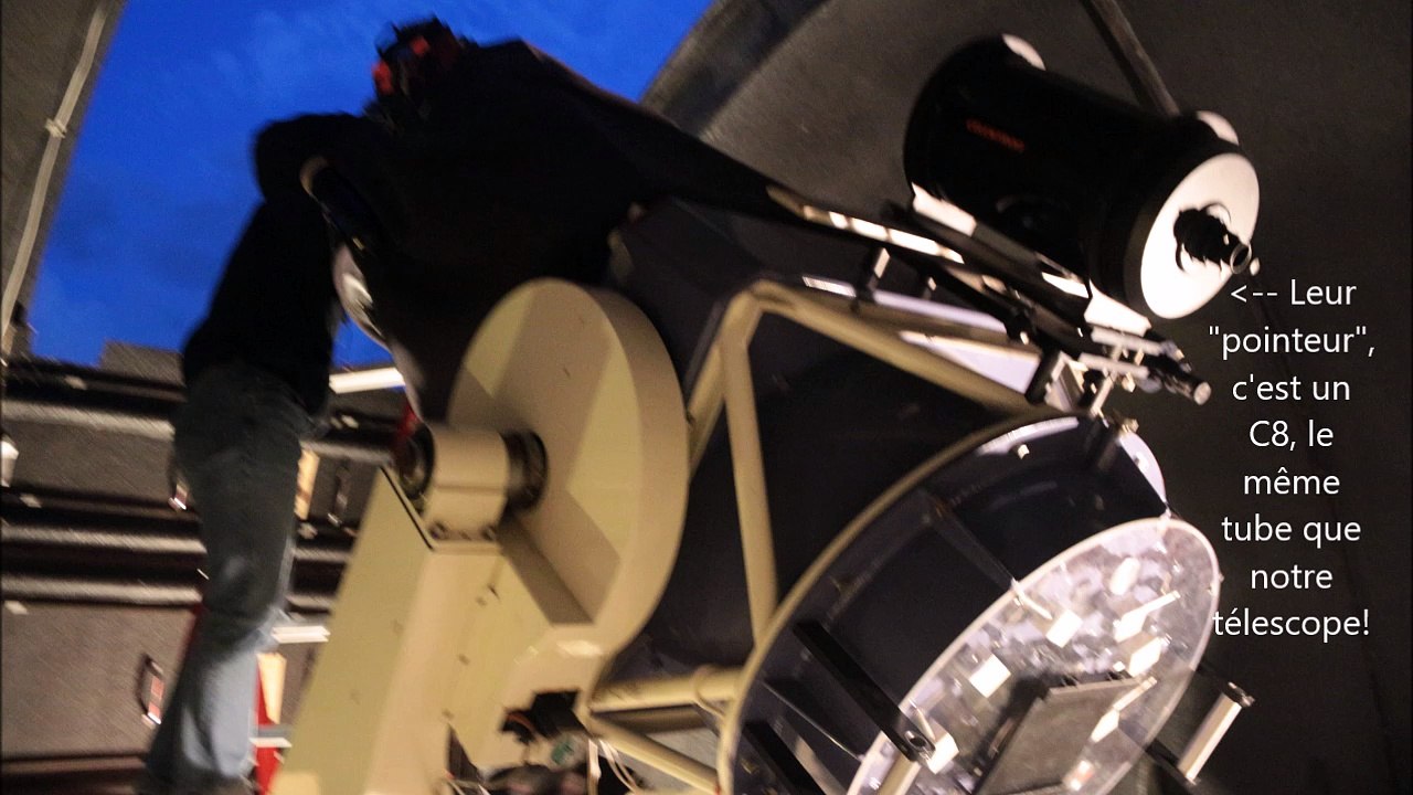 Timelapse et observations astronomiques à Buthiers avec l'atelier d'astronomie du Lycée Descartes