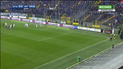 Pinilla Penalty  Goal  HD - Atalanta  2-1 Inter 23.10.2016 HD