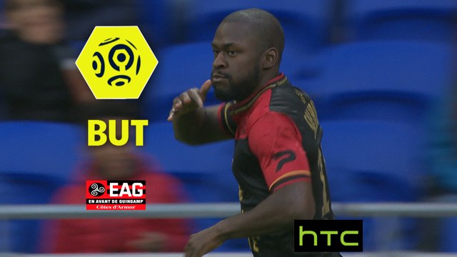 But Yannis SALIBUR (46ème) / Olympique Lyonnais - EA Guingamp - (1-3) - (OL-EAG) / 2016-17