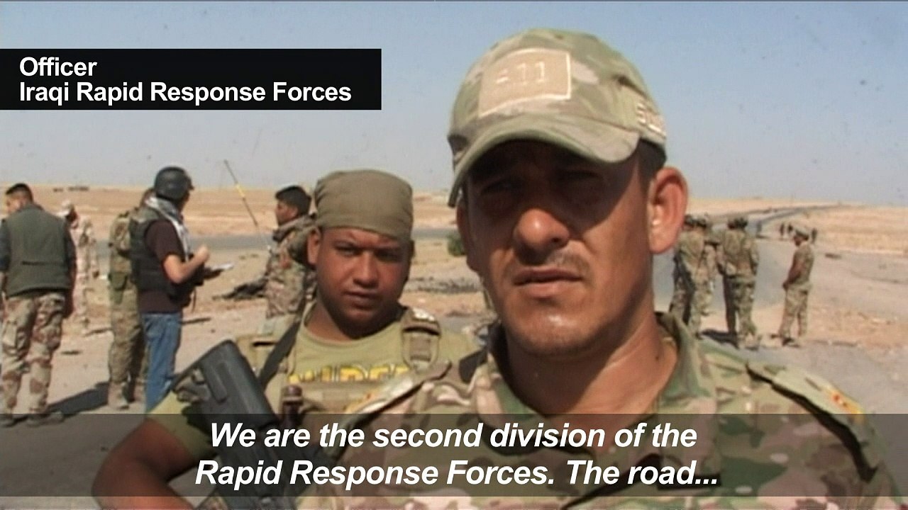 Iraqi Rapid Response Forces dismantle IS group IEDs