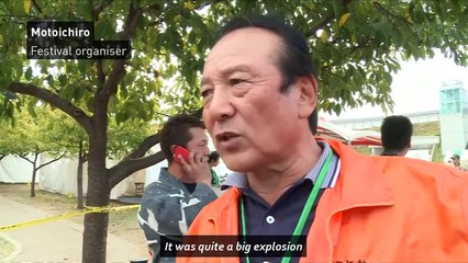 Bomb blasts rock city in Japan