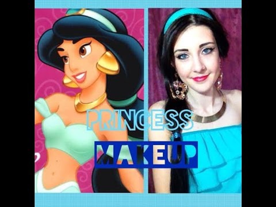 JASMINE PRINCESS INSPIRED MAKEUP TUTORIAL_MEGA COLLABORAZIONE ^-^
