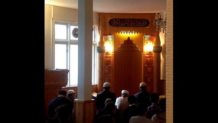 Metin Demirtas. Harameyn usulu Cuma namaz. Kopenhag Kocatepe Camii. 21-10-2016