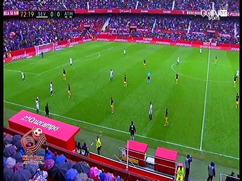 هدف مباراة ( إشبيلية 1-0 أتلتيكو مدريد ) الدوري الاسباني
