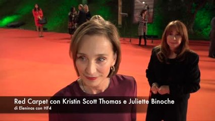 Juliette Binoche e Kristin Scott Thomas: intervista sul red carpet