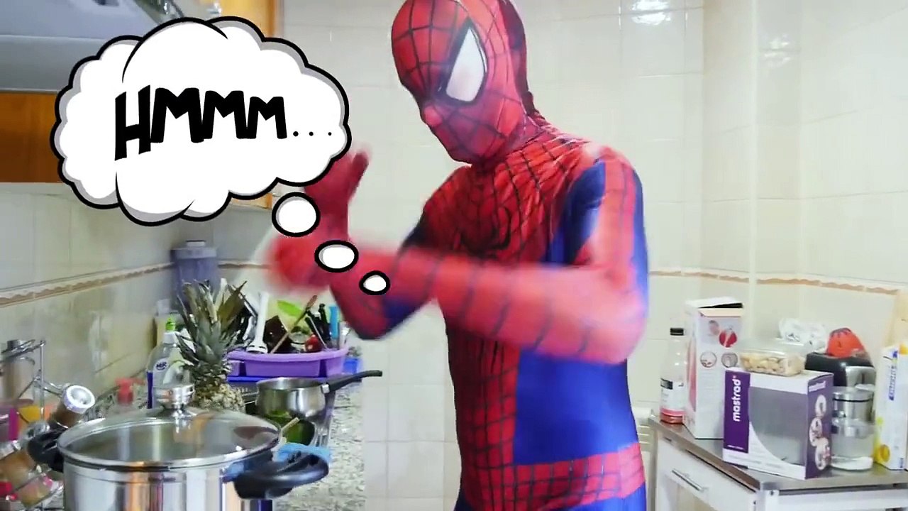 Spiderman vs Frozen Elsa & Joker Pranks w_ Princess Eats Snake & Funny Superheroes
