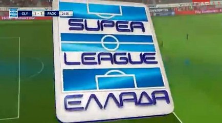 Varela F. (Own goal) HD - Olympiakos Piraeus 1-1 PAOK 23.10.2016