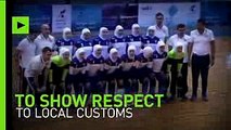 'Girls are already used to it'- Russian futsal team sparks furor after donning hijabs in Iran (1)