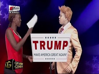 Vidéo :Kouthia Dans la peau de Donald Trump et d Hilary Clinton