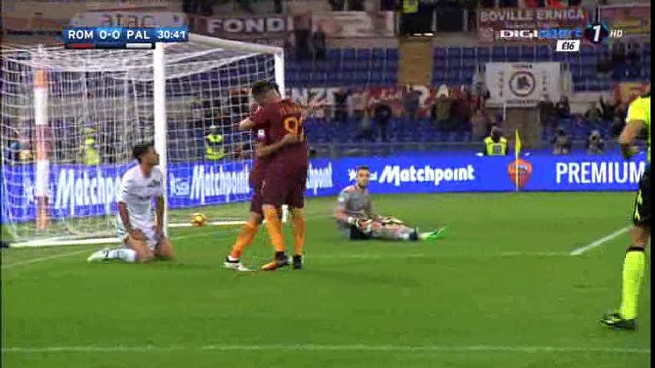 Mohamed Salah Goal HD - AS Roma 1-0 Palermo - 23-10-2016