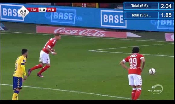 Renaud Emond Penalty Goal HD - St. Lieja 5 - 0 Waasland-Beveren 23.10.2016