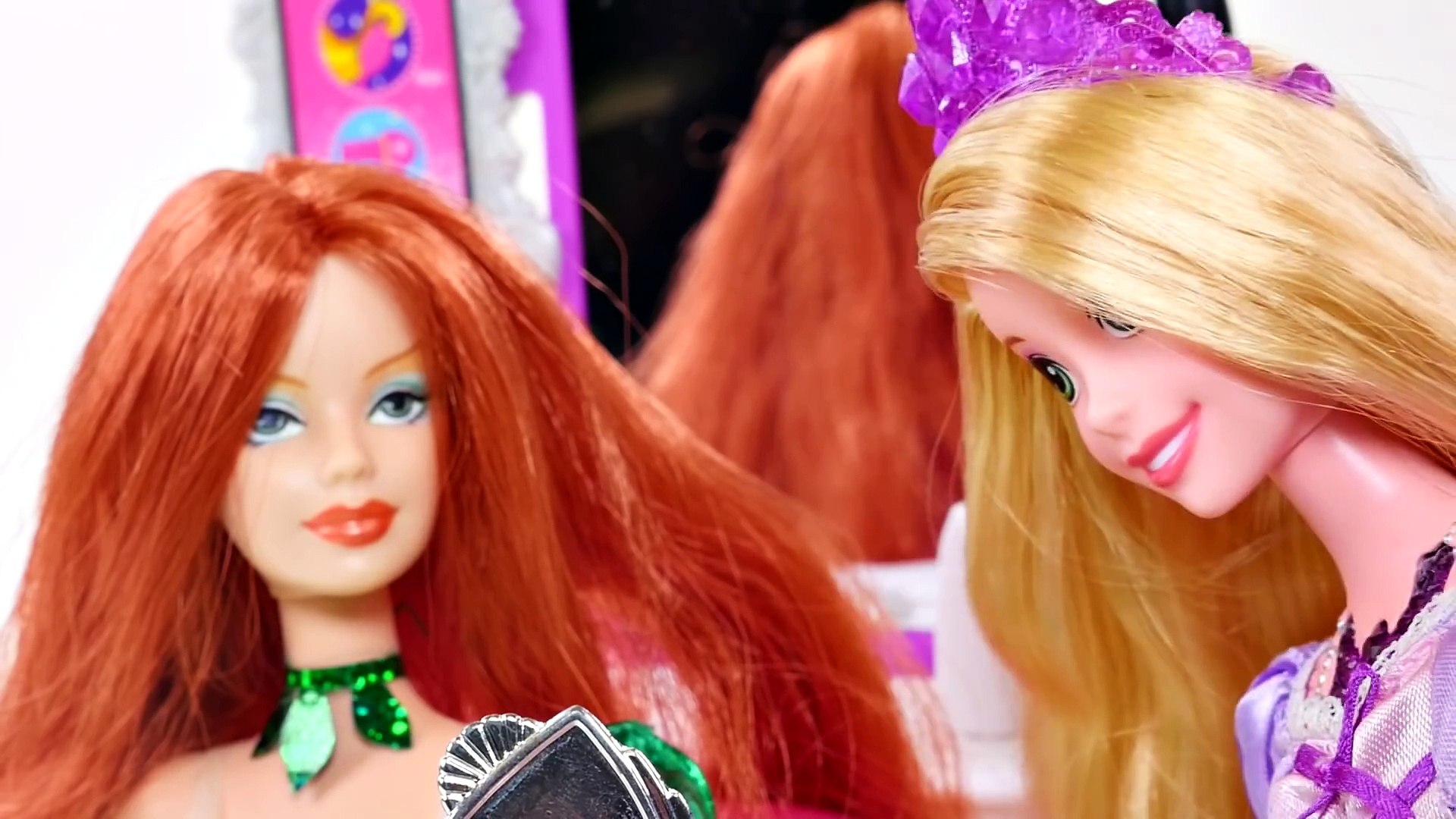 barbie rapunzel hair