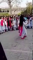 Pashto funny video clip - Panjabi girl dance on pashto song (must watch)