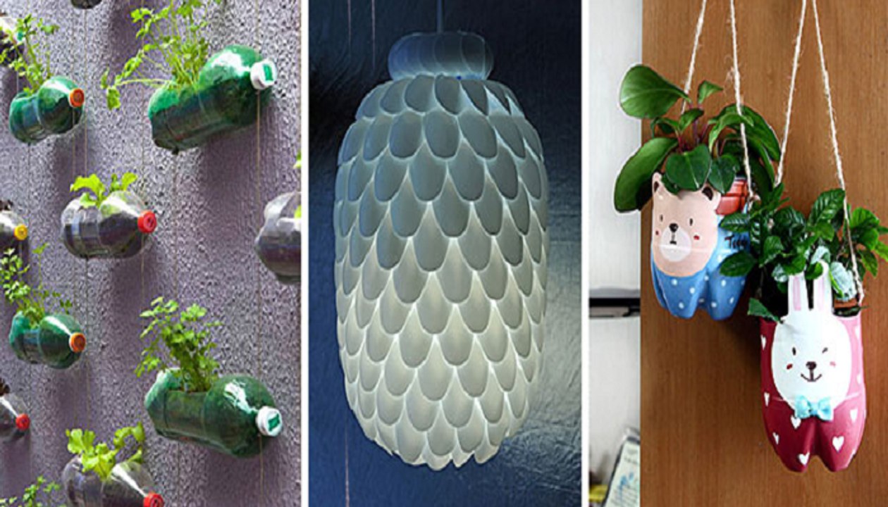 Creative DIY Ideas For How To Reprocess Plastic Bottles