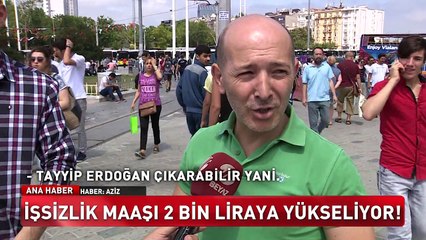 İŞSİZLİK MAAŞI 2 BİN LİRA OLUYOR - BEYAZ TV - AZİZ AKOVA