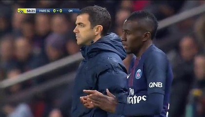 Marco Verratti  angry after substitution Paris SG 0 - 0 Marseille 23.10.2016