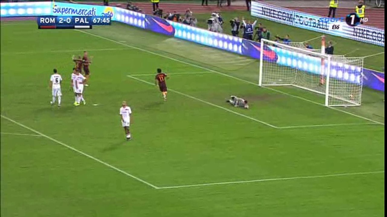 Edin Dzeko Goal HD - AS Roma 3-0 Palermo - 23-10-2016