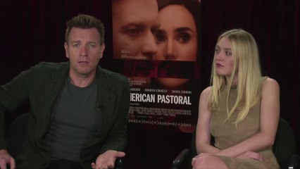 IR Interview: Ewan McGregor & Dakota Fanning For "American Pastoral" [Lionsgate]