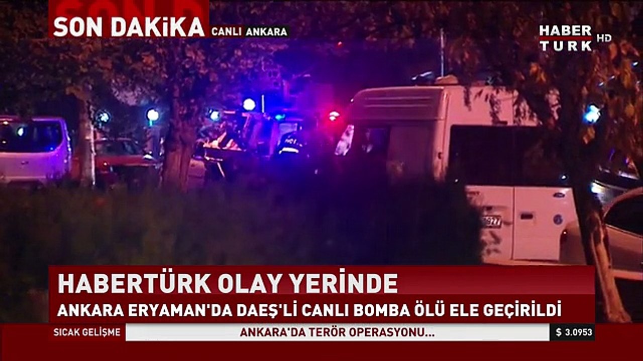 ANKARA'DA BİR CANLI BOMBA ÖLÜ ELE GEÇİRİLDİ