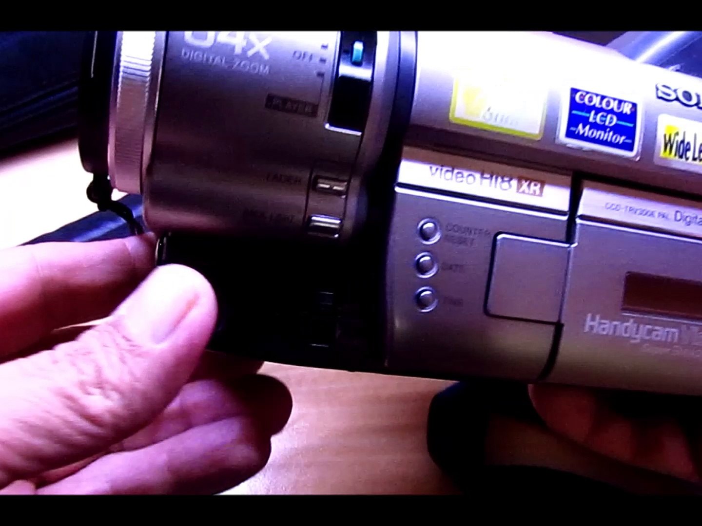 Klasik Video Kamera Sony Handycam CCD-TRY300E Video Kamera - Dailymotion  Video