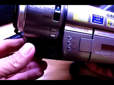 Klasik Video Kamera Sony Handycam CCD-TRY300E Video Kamera