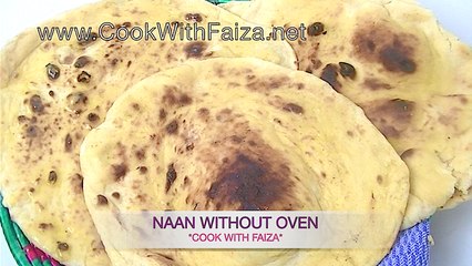 TAWA NAAN *COOK WITH FAIZA*