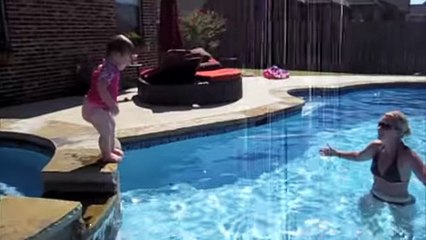 21 old   month baby  swimmer