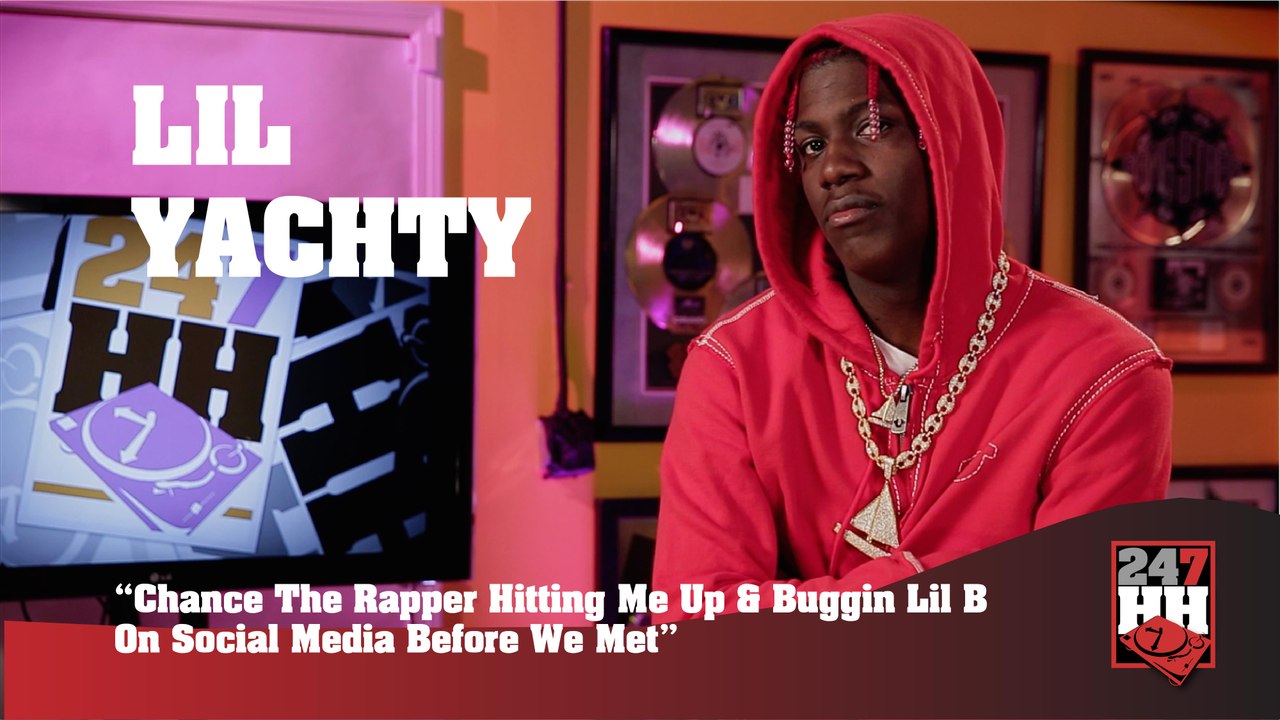 Lil Yachty - Chance The Rapper Hitting Me Up & Buggin Lil B On Social Media Before We Met (247HH Exclusive) (247HH Exclusive)