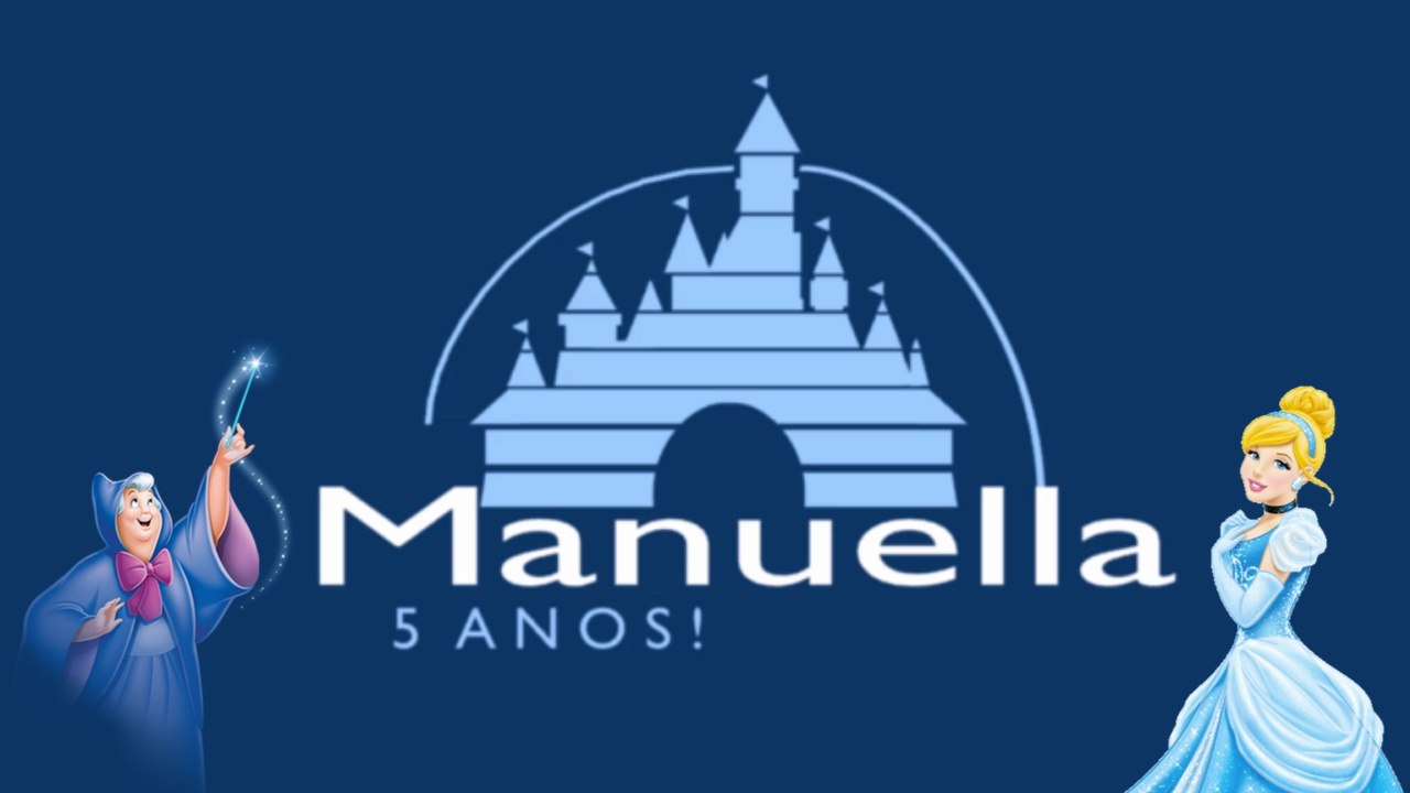 Cinderela Manuella 5 anos