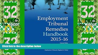 Big Deals  Employment Tribunal Remedies Handbook  Best Seller Books Most Wanted