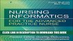 [Free Read] Nursing Informatics for the Advanced Practice Nurse: Patient Safety, Quality,