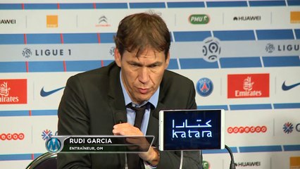 Clasico - Garcia : ''On ne pouvait pas espérer mieux''