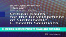 [Free Read] Critical Issues for the Development of Sustainable E-health Solutions (Healthcare
