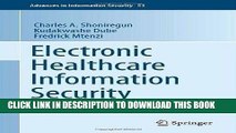 [Free Read] Electronic Healthcare Information Security: 53 (Advances in Information Security) Full