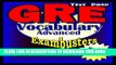 [New] Ebook GRE Test Prep Advanced Vocabulary 2 Review--Exambusters Flash Cards--Workbook 2 of 6: