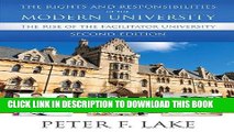 [Ebook] The Rights and Responsibilities of the Modern University: The Rise of the Facilitator