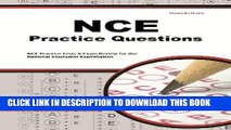 [New] Ebook NCE Practice Questions: NCE Practice Tests   Exam Review for the National Counselor