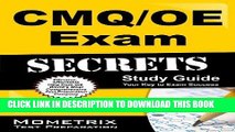 [Ebook] CMQ/OE Exam Secrets Study Guide: CMQ/OE Test Review for the Certified Manager of