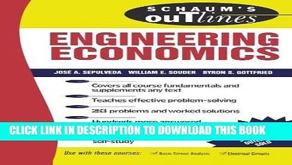 [New] Ebook Schaum s Outline of Engineering Economics Free Read